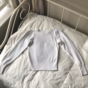 Abercrombie & Fitch White Sweater XS